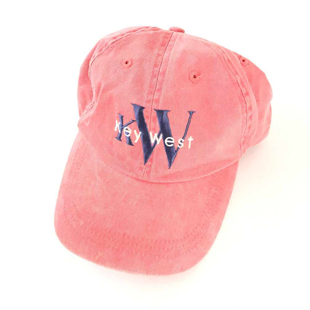 Key West KW hat pink washed cotton
